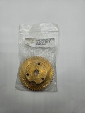 Borg's Gear Brass Finish Worm Gear 50 Teeth REV. B NF0620