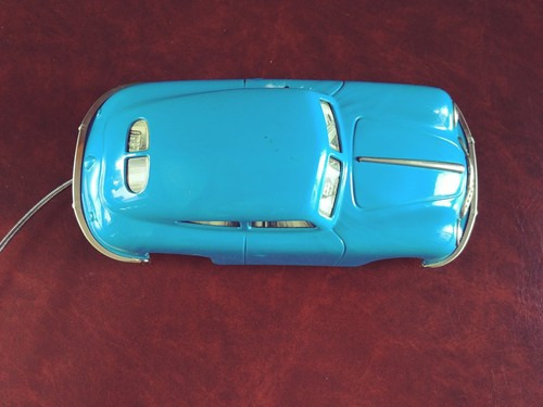 1960er Gescha Auto Fox Porsche Blechspielzeug mit OVP - Bild 9 von 13