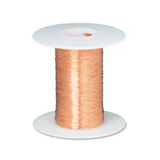 42 AWG Gauge Enameled Copper Magnet Wire 2 oz 6414' Length 0.0026" 155C Natural