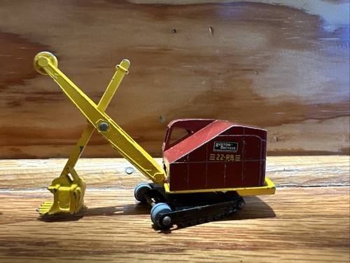 MATCHBOX BULLDOZER, POWER SHOVEL, EXCAVATOR, DUMP TRUCK 4 PIECE BUNDLE VINTAGE - Picture 11 of 18
