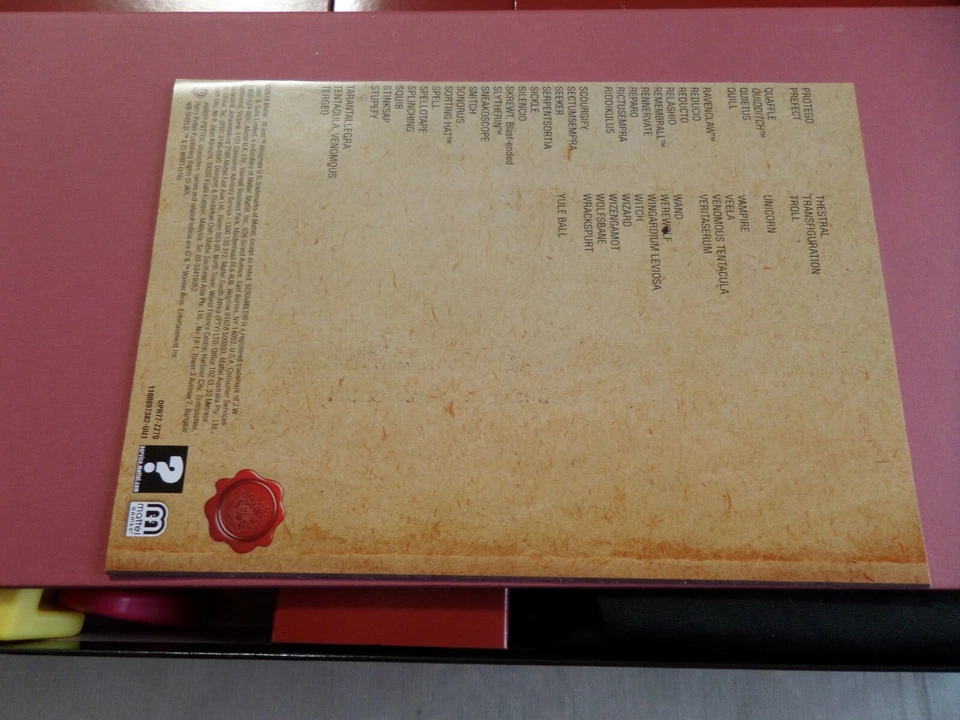 Scrabble Harry Potter Edition Board Game Kids Game Collectable - Image 4 of 4