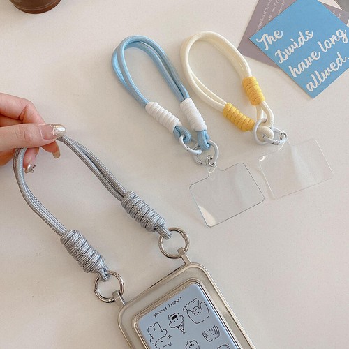 Creative Braided Lanyard Keychain For Phone Case Women Anti Lost Knot Rope St Pe - Picture 6 of 22