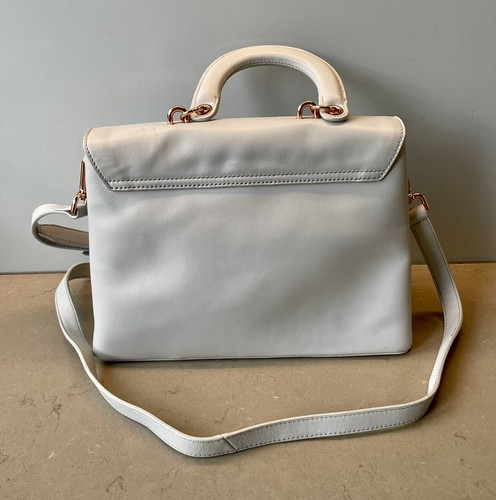 New Ted Baker London Shoulder, Hand Bag with Dust Bag, Pale Blue Rose Gold Metal - Picture 2 of 7