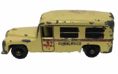 Vintage Lesney Matchbox #14 Daimler Ambulance 1958, Used, Please See Pictures