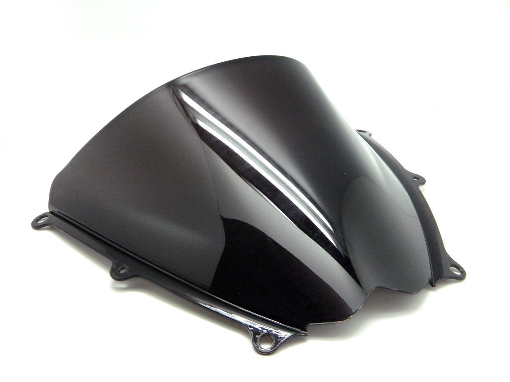 Bulle double courbure Suzuki GSXR 1000 2007 2008 pare-brise moto sport noir