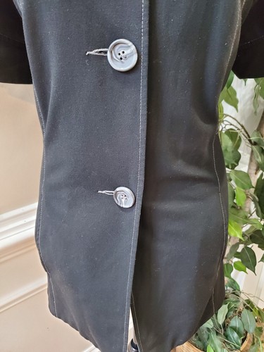 Karen Kane Women's Black Polyester Single Breasted Half Sleeve Jacket Size L - Picture 4 of 13