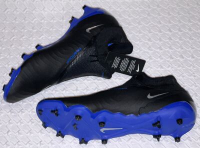 NIKE Phantom GX Pro FG Black Hyper Royal Blue Soccer Cleats Mens