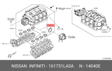Genuine OE Gasket Adapter 161751LA0A , 16175-1LA0A