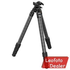Leofoto ST-324CX Tripod Integrated Lever-Control Ballhead Arca  Picatinny Clamp