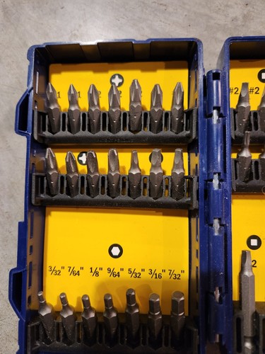 Irwin 40 Piece Screwdriver Bit Set - Used - Picture 9 of 10