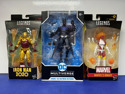 Bundle of toys Marvel Legends Iron Man 2020 Marvel s Binary DC Batman Beyond New