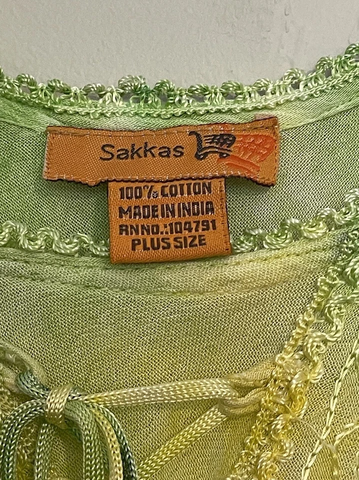 Sakkas Talla Única Natación Playa Vacaciones Informal Sol Vestido Con Cordones Arco Iris Foto 4 de 4