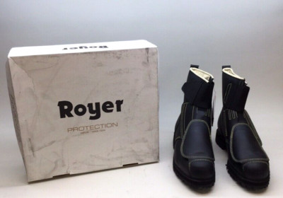 Royer 2002XPAVRD153E Safety Heat Work Boot Mens 15 3E Metatarsal Guard Black