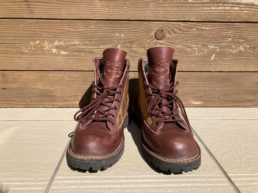 DANNER Lace-Up Boots Men's D121003 Brown GORE-TEX Vibram  US:9 1/2