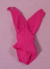 Vintage Barbie Clothes - MOD Era Barbie 7382 European Hot Pink Tricot Swimsuit