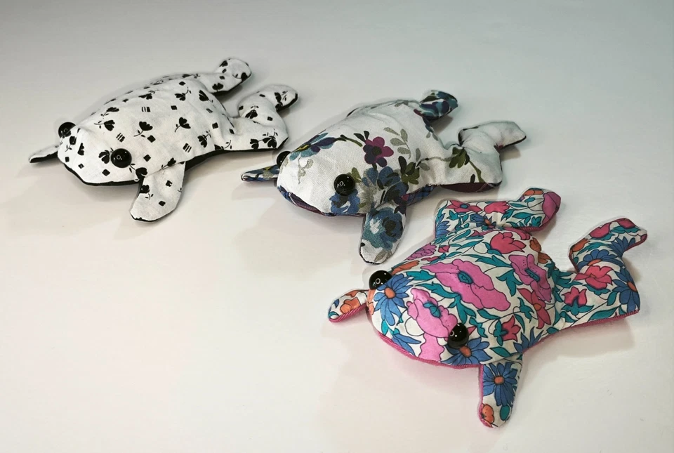Baby Frog Sewing Pattern: Stuffed Toad Bean Bag Toy (PDF) - Image 3 of 4