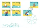 Moomin Our Baltic Sea Stamp Set Moomins Finland Mint FDC Cover 2020