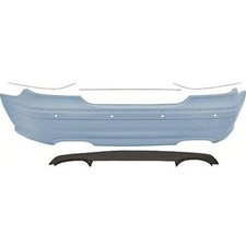 Sport Stoßstange hinten für Mercedes CLK C209 A209 mit PDC 4-Rohr Diffusor 02-10 Sport Stoßstange hinten für Mercedes CLK C209 A209 mit PDC 4-Rohr Diffusor 02-10