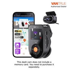 Vantrue S1 Pro Max 4K Front + 4K Rear Dual Dash Cam