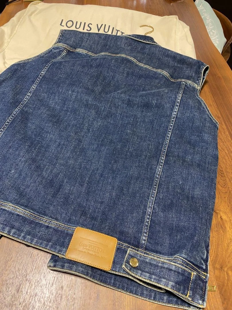 LOUIS VUITTON（LV） Gilet Louis Vuitton indaco denim