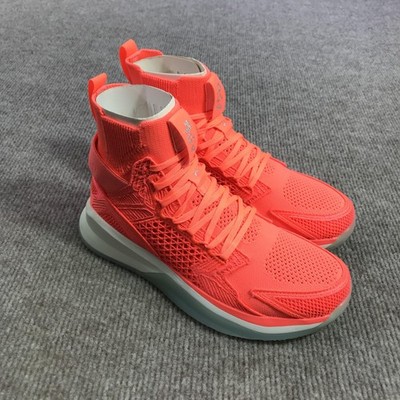 APL Concept X Shoes Mens Size 5 Laser Red Silver High Top Basketball Sneakers