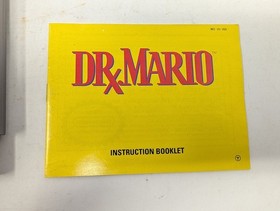 Dr. Mario Complete CIB Nintendo NES Box Manual 1990 Styrofoam