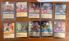 Disney Lorcana lot of 10 Foils and Rares, Includes Daisy Duck, Belle, and Mulan