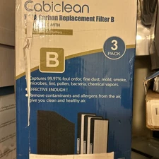 Cabiclean HEPA Filter Replacement B 2 pack (Bcloset)