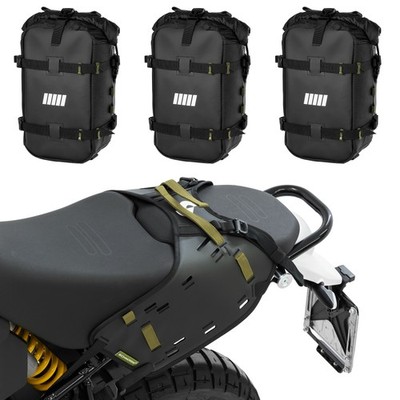 SCHNORR BagHub kompatibel mit Ducati DesertX mit 3x BumberBag 12L Gepäckbasis