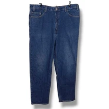 Vintage 40x30 Levis Jeans Straight Leg Relaxed Fit Classic Blue Denim Western
