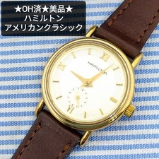 Hamilton American Classic Quartz Wristwatch 23mm Small Seconds 14-18cm