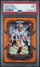 2022 Panini Prizm Brock Purdy Autograph Camo #353 card