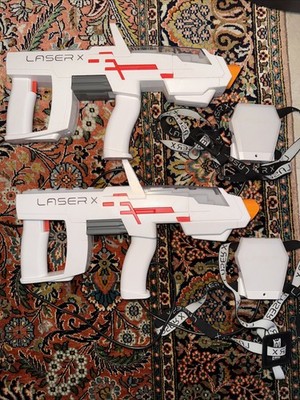 Laser x 2 Spieler Lasertag Set Indoor/Outdoor