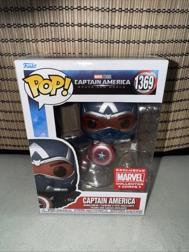 Funko Pop! Marvel - Captain America #1369 Collector Corps Vinyl Figure