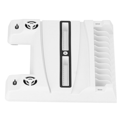 Game Console Cooling Base Fan Base With Disc Storage Rack For Game Contr Fit