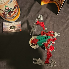 LEGO BIONICLE: Vahki Nuurakh (8614) Complete With Disk of Time, Manual