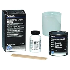 DEVCON 15800 FLEXANE 80 LIQUID 1 LB CAN BLACK URETHANE 2100 PSI 180∞F