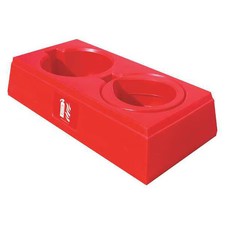 Flamefighter Jfp02 Fire Extinguisher Stand, Pe Plastic, For Tank Weight 10 To