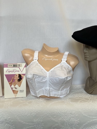 Exquisite Form Bra Size 36D Style P502 Brassieres Vintage Cone Pin Up NOS - Picture 3 of 9