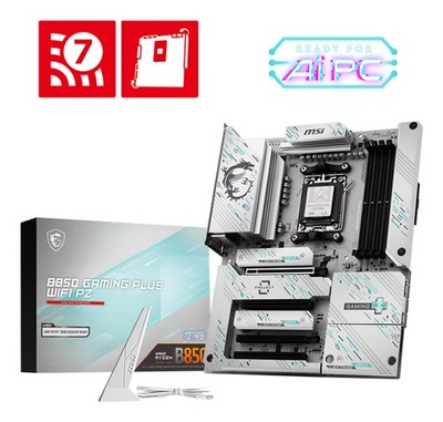 Motherboard MSI B850 GAMING PLUS WIFI PZ - ATX - Socket AM5 - AMD B850