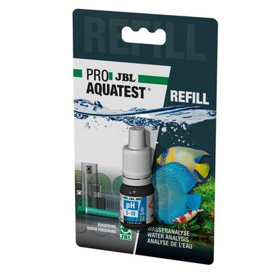 JBL ph Test-Set 3,0-10,0 Reagens (Refill) - Nachfüllpack - Süßwasser Meerwasser