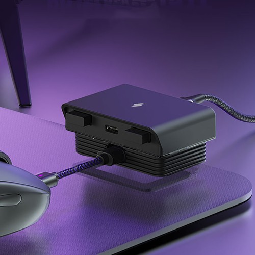 RGB Mouse Magnetic Type-C Charging Dock For Logitech G PRO X SUPERLIGHT 2/G502X - Afbeelding 13 van 16