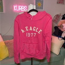 American Eagle Outfitters Vibrant Pink Hoodie