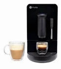 GE Profile Automatic Espresso Machine Black Built-in Grinder Frother