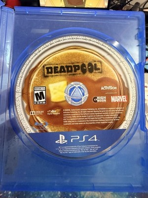 Deadpool for Sony PlayStation 4 PS4 - Disc Only In Blank Case Pristine Condition