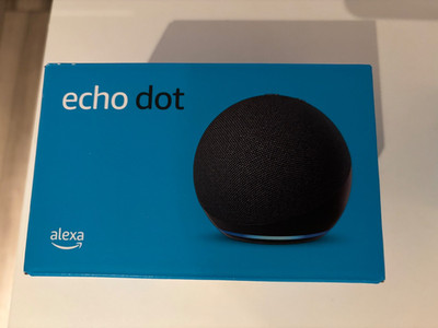 Echo Dot 5 Bluetooth-Lautsprecher mit Alexa Schwarz