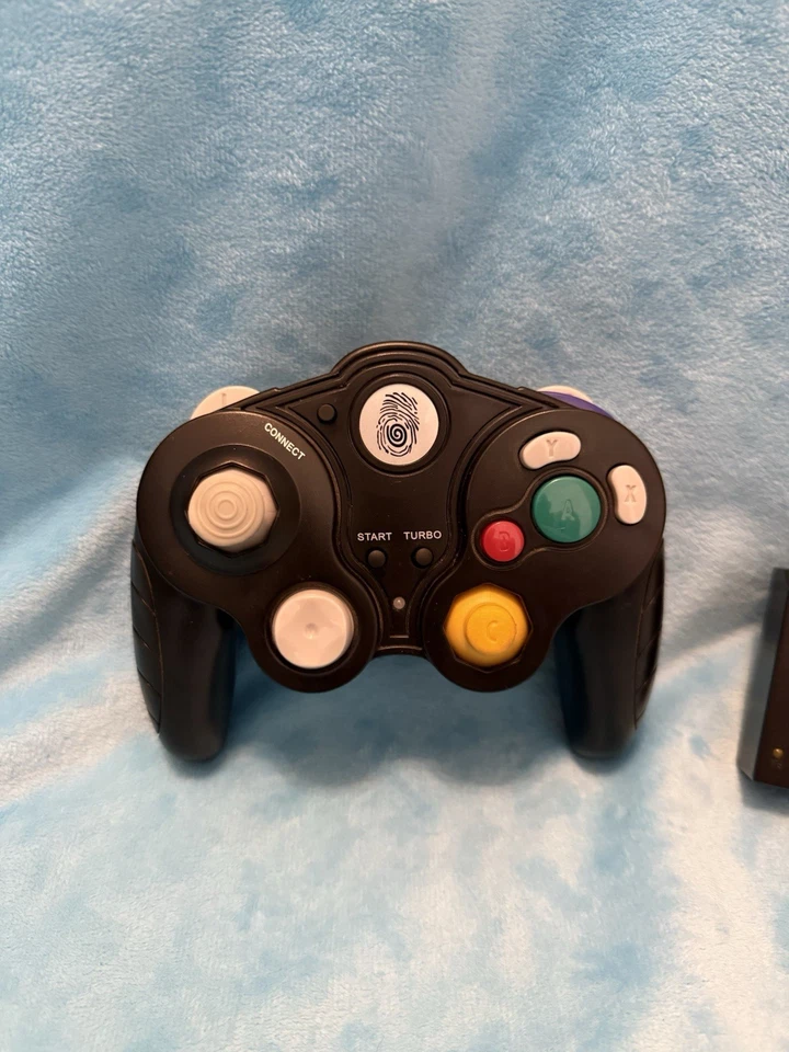Nintendo GameCube Psyclone Wireless Controller with Receiver Tested Genuine OEM - Image 2 of 4