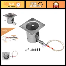 Replacement Fire Burn Pot & Hot Rod Ignitor Kit for Wood Pellet Grill Smoker, Sc