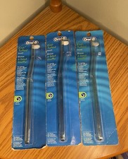 Oral-B End-Tapered Tufted Brush Toothbrush for Hard to Reach Areas Lot Of 3