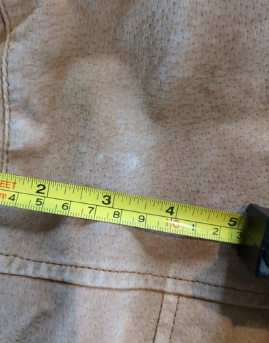 Vintage Boston Harbour Brown Suede Leather Bomber Jacket Full Zip Men’s Large - Picture 7 of 11